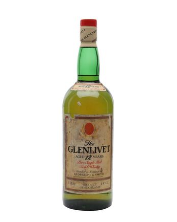 Glenlivet 12 años 1970s
