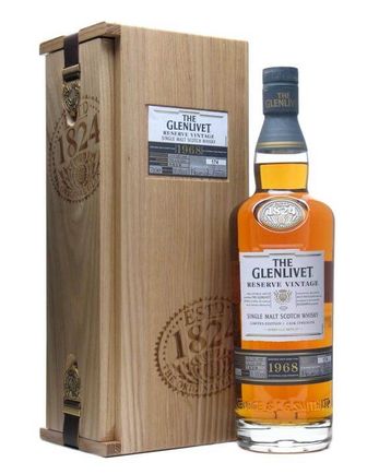 Glenlivet 1968 Reserve Vintage 39 años Cask #7629