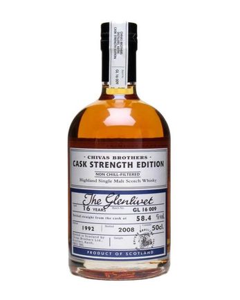Glenlivet 1992 16 años Cask Strength Edition 58.4