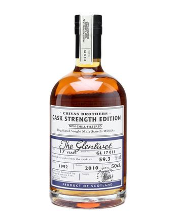 Glenlivet 1992 17 años Cask Strength