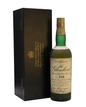 Glenlivet 25 años Silver Jubilee
