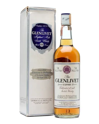 Glenlivet 34 años 150th Anniversary