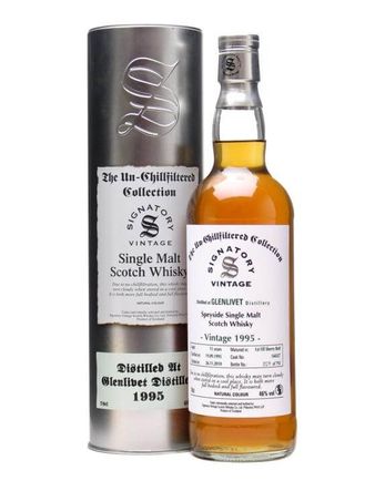 Glenlivet 1995 15 años Sherry Butt #144357 Signatory Un-Chillfiltered Collection