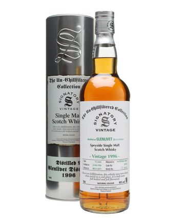 Glenlivet 1996 15 años Cask #67678 Signatory Un-Chillfiltered Collection