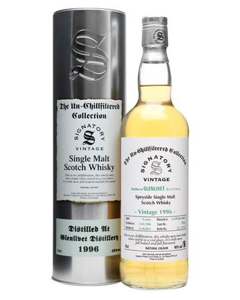 Glenlivet 1996 16 años Sherry Butt 79236 Signatory Un-Chillfiltered
