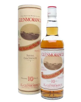 Glenmorangie Cask Strength 10 años white label