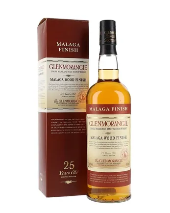 Glenmorangie 25 años Malaga Wood 75cl