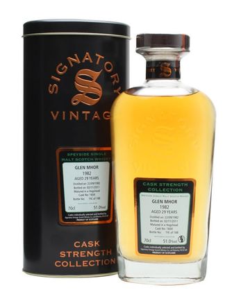 Glen Mhor 1982 29 años Cask #1604 Signatory Cask Strength Collection