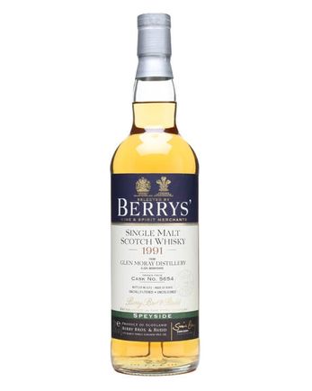 Glen Moray 1991 20 años Cask #5654 Berry Bros and Rudd