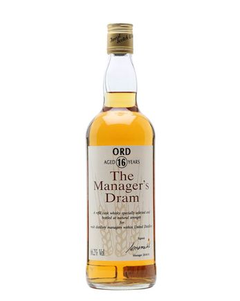 Ord 16 años Manager's Dram