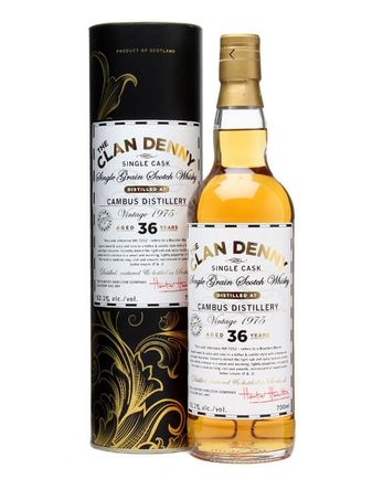 Cambus 1975 36 años Bourbon Cask HH7252 Clan Denny