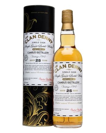 Cambus 1987 25 años Hogshead #9320 Clan Denny