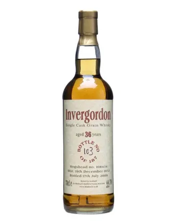 Invergordon 1972 Single Grain 36 años Bladnoch Forum