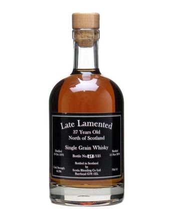 North of Scotland 1973 37 años Late Lamented Scotia Blending