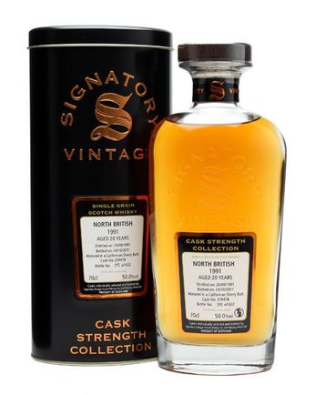 North British 1991 20 años Californian Sherry Cask Signatory