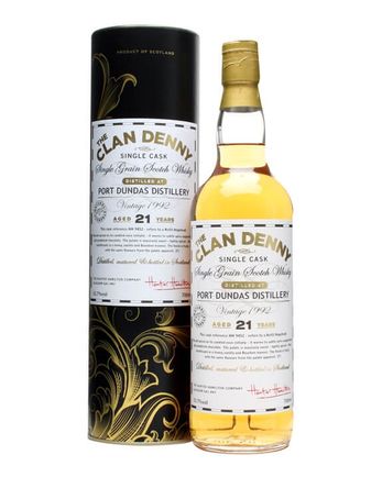 Port Dundas 1992 21 años Cask #HH9452 Clan Denny