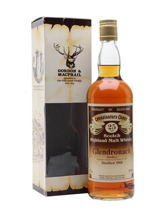 Glendronach 1960 25 años Connoisseurs Choice Gordon & Macphail