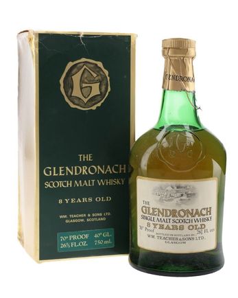 Glendronach 8 años Bottled 1970's