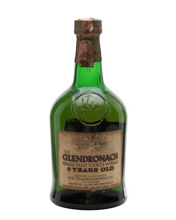 Glendronach 8 años Dumpy Bottled 1970s