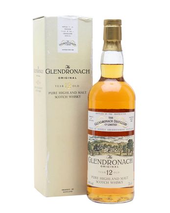 Glendronach 12 años Original Bottled 1980's