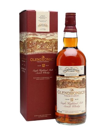 Glendronach 12 años Traditional Bottled 1980s