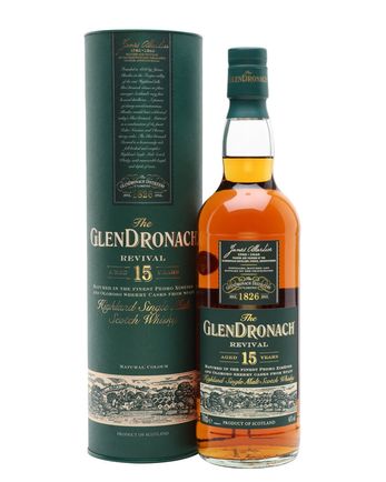 Glendronach 15 años Revival Sherry Cask