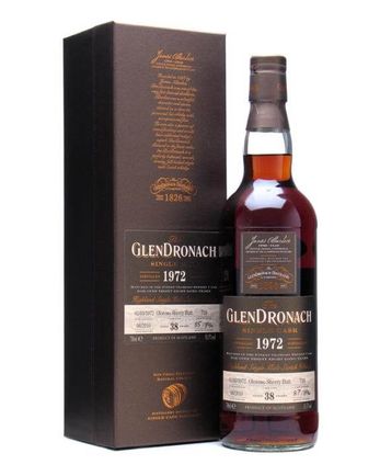 Glendronach 1972 38 años Oloroso Butt #718