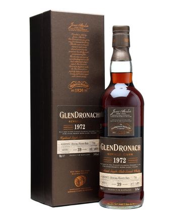 Glendronach 1972 39 años Oloroso Sherry Butt #716