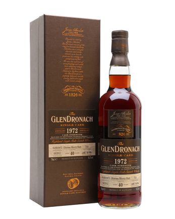 Glendronach 1972 40 años Sherry Cask