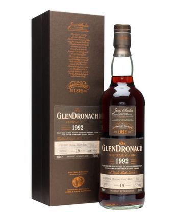 Glendronach 1992 19 años Oloroso Butt #1123
