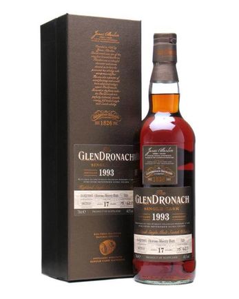 Glendronach 1993 17 años Oloroso Butt #529