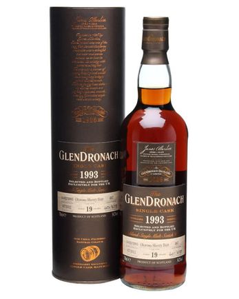 Glendronach 1993 19 años Sherry Cask #487
