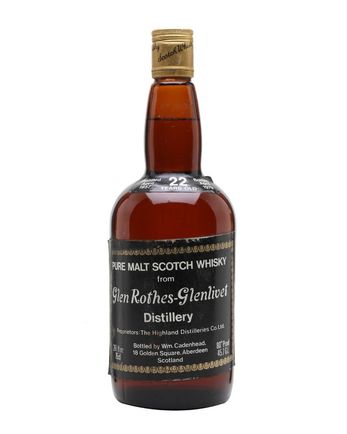Glenrothes Glenlivet 1957 22 años Cadenhead's