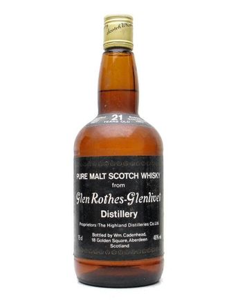 Glenrothes 1961 21 años Cadenhead's