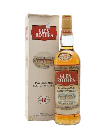 Glenrothes 12 años Bottled 1980s