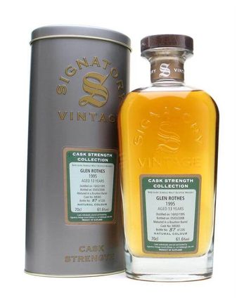 Glenrothes 1995 13 años Signatory Cask Strength Collection