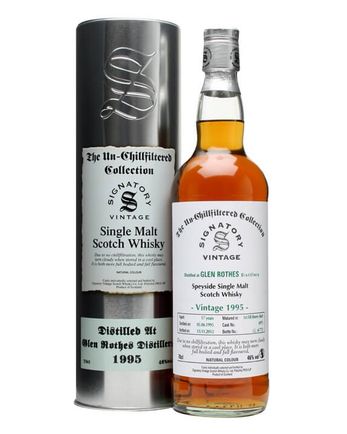 Glenrothes 1995 17 años Sherry Butt #6975 Signatory Un-chillfiltered Collection