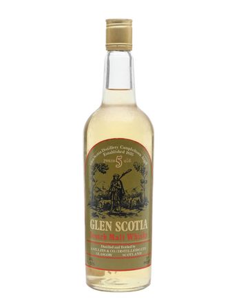 Glen Scotia 5 años Bottled 1970's 75cl