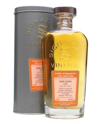 Glen Scotia 1974 31 años Signatory Cask Strength Collection
