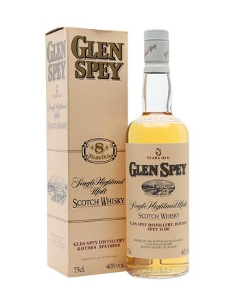 Glen Spey 8 años Bottled 1980s Cork Stopper