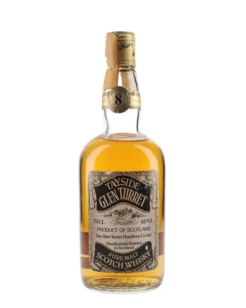 Glenturret Tayside 8 años Bottled 1970's