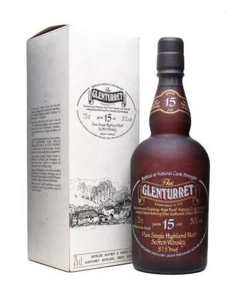 Glenturret 15 años Frosted Bottle