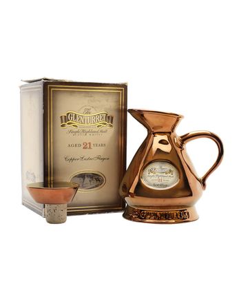Glenturret 21 años Gold Ceramic Jug