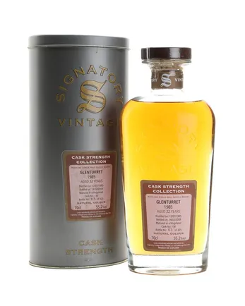 Glenturret 1985 22 años Signatory Cask Strength Collection