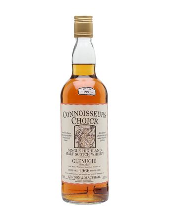 Glenugie 1966 Map Label Connoisseurs Choice Gordon & Macphail