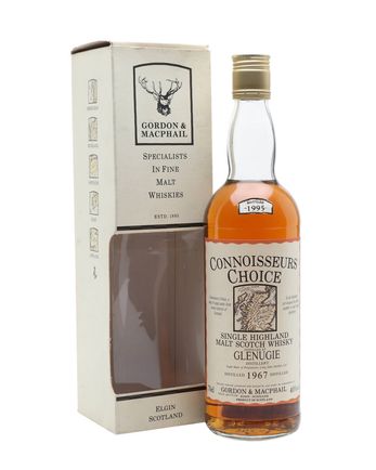 Glenugie 1967 Map Label Connoisseurs Choice Gordon & Macphail