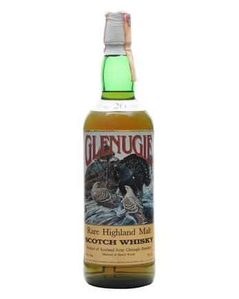 Glenugie 1968 20 años Sherry Bird Label Sestante