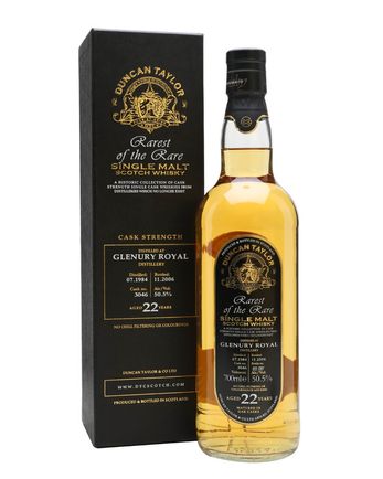 Glenury Royal 1984 22 años Duncan Taylor Rarest of the Rare