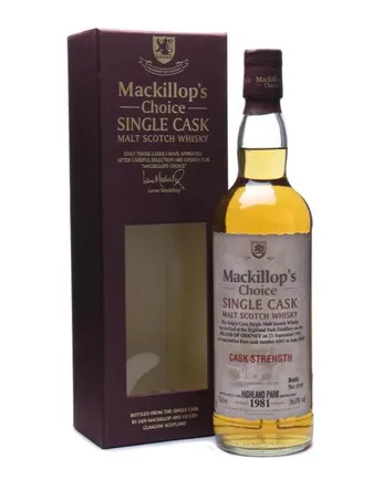 Highland Park 1981 28 años Mackillop's