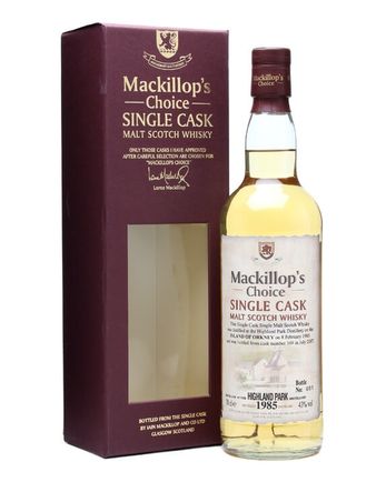 Highland Park 1985 22 años Cask #369 Mackillop's